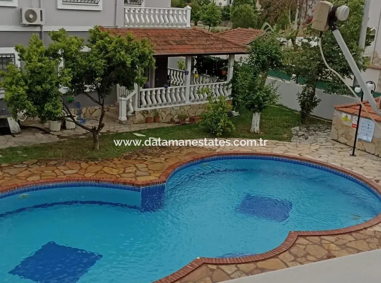 Furnished Rental Villa In A Complex With Pool In Dalaman